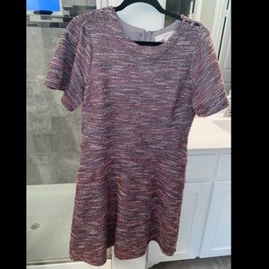 Loft Short Sleeve Shift Dress